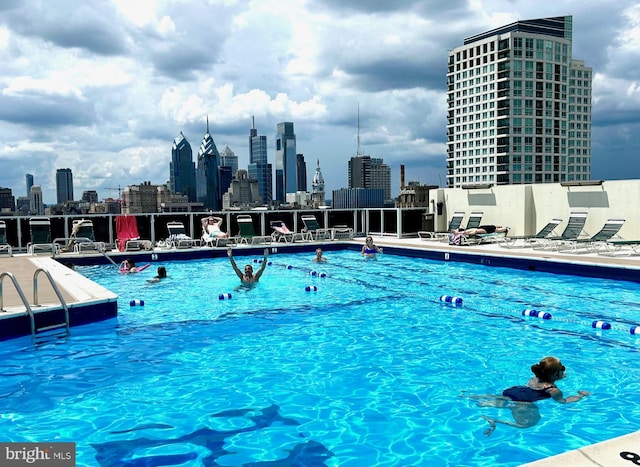 view of swimming pool