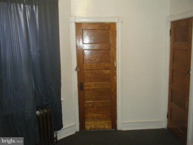 hall with radiator