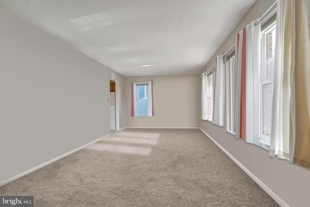 empty room with carpet floors