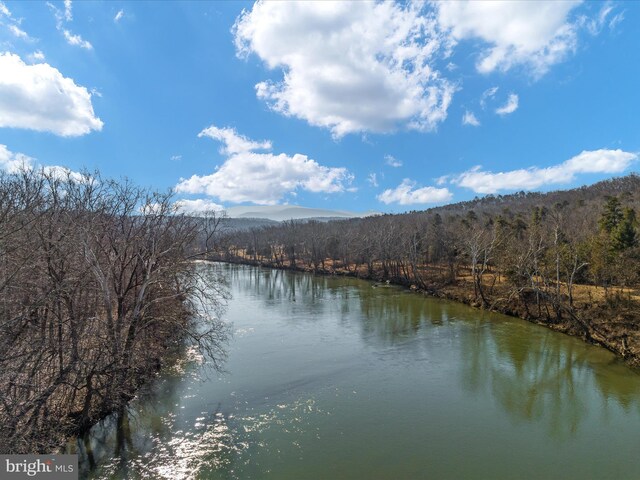 view of water view