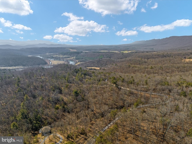 view of mountain view