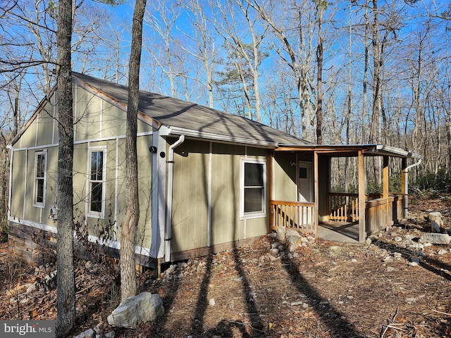 view of back of house