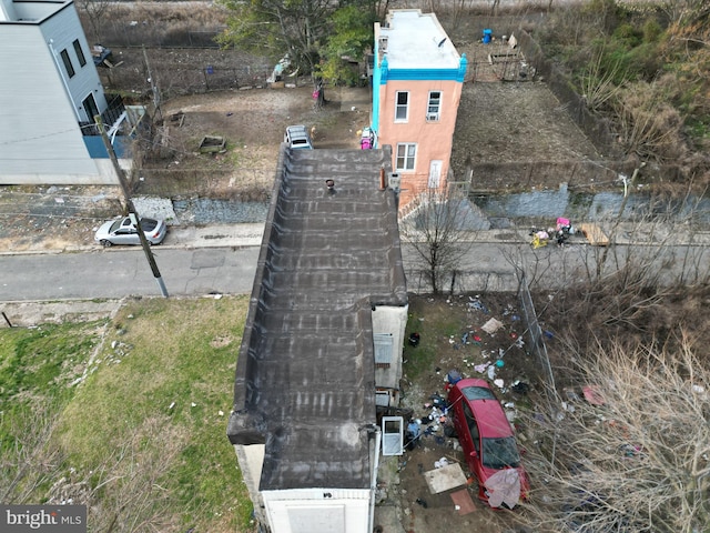 view of aerial view