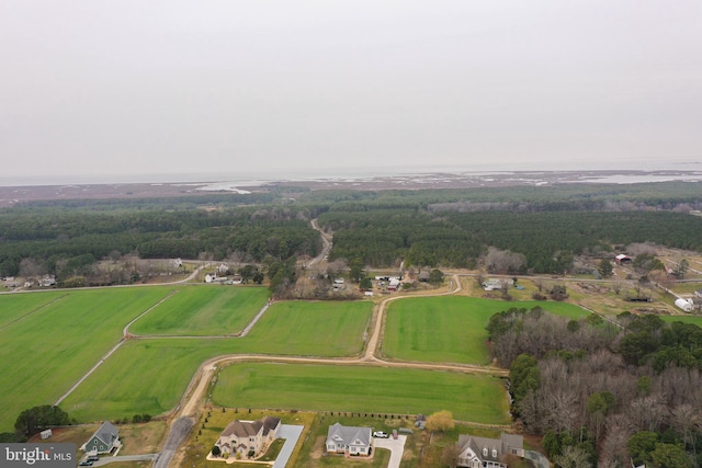 view of drone / aerial view