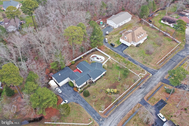 view of birds eye view of property