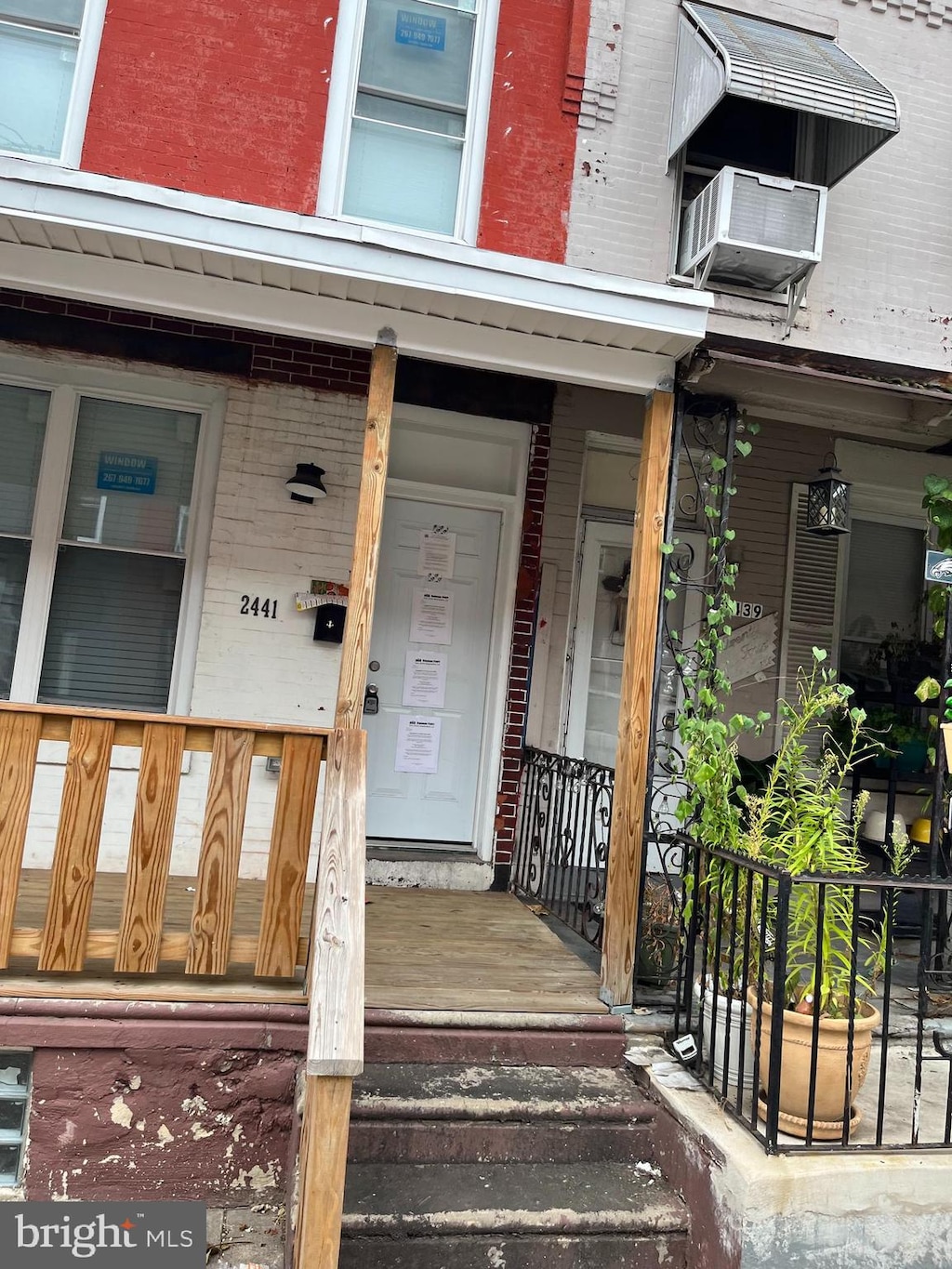 entrance to property with a porch