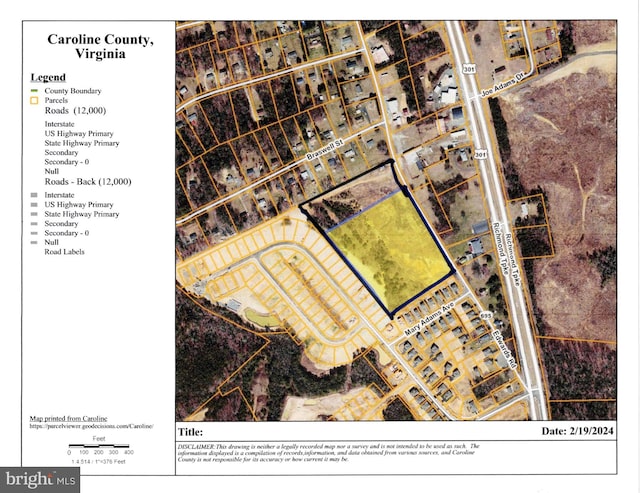 00EDWARDSROAD Edwards Rd, Bowling Green VA, 22427 land for sale