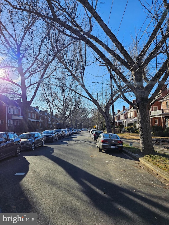 view of road