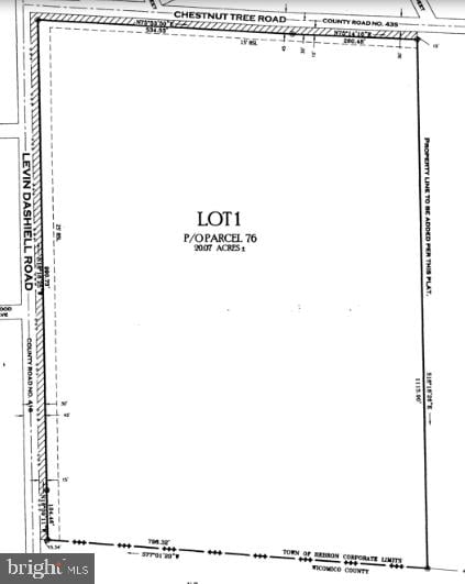 Levin Dashiell Rd, Hebron MD, 21830 land for sale