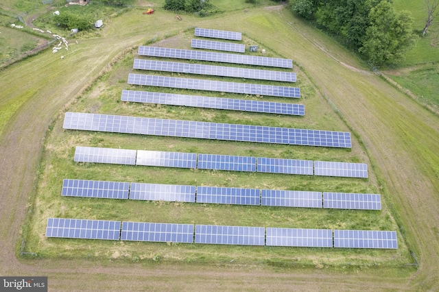 view of aerial view