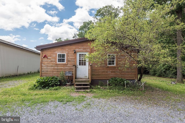 view of rear view of house