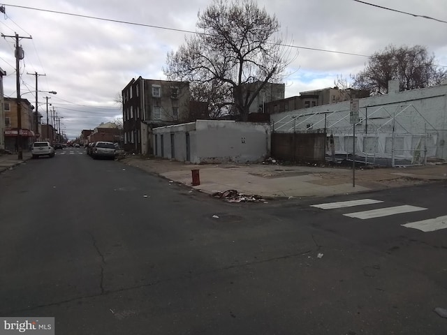 view of street