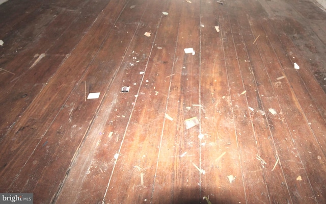 interior details with dark wood-type flooring