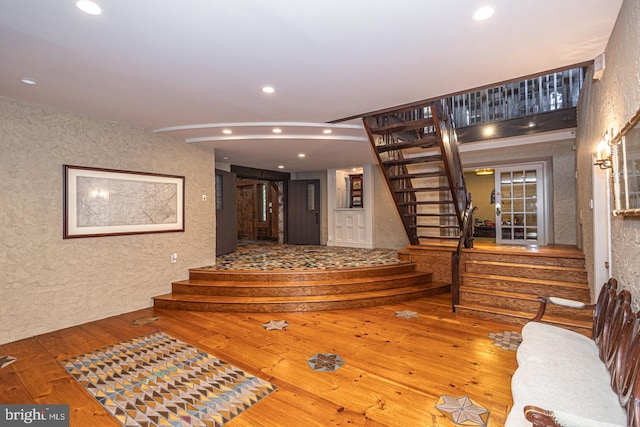 3111 Burnt House Hill Rd, Doylestown, PA 18902 - staircase with wood-type flooring