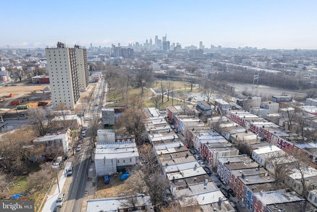 view of aerial view