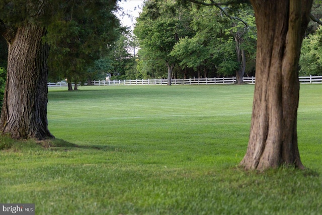 view of home's community featuring a lawn