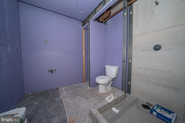 bathroom with toilet