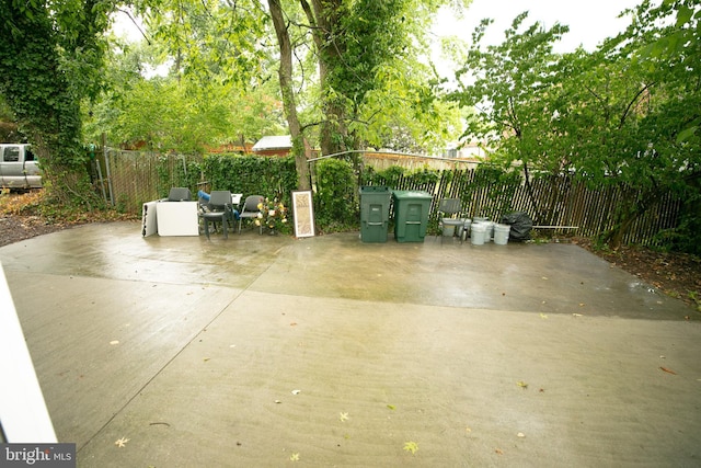 view of patio