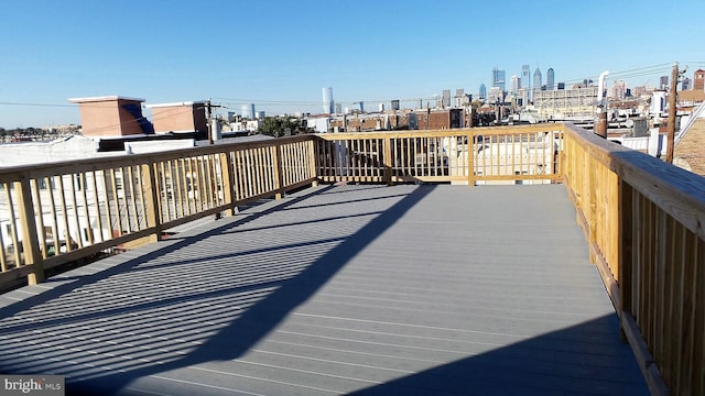 view of deck