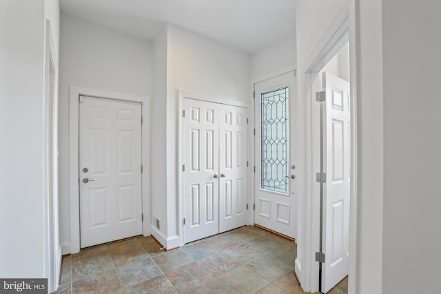 view of tiled entryway