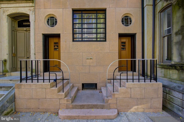 view of entrance to property