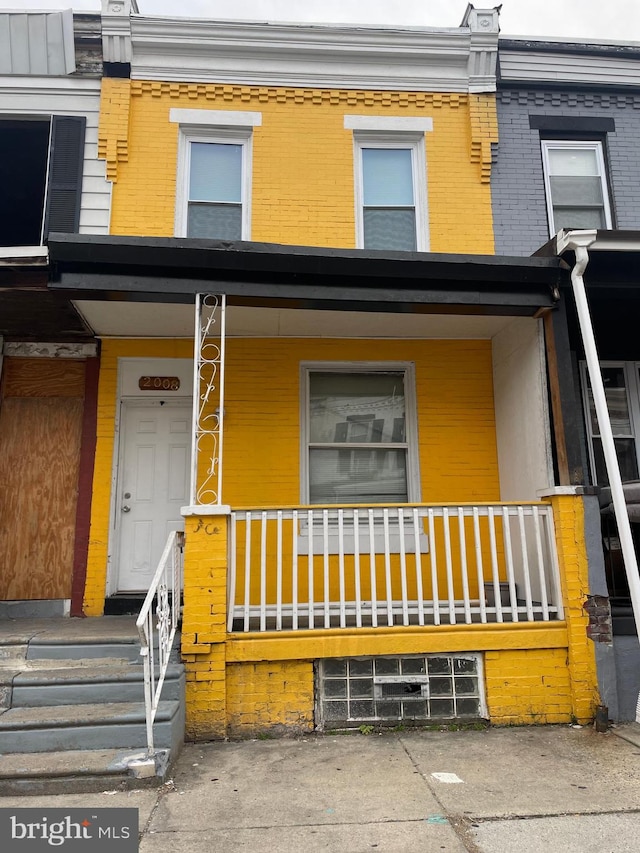 view of townhome / multi-family property