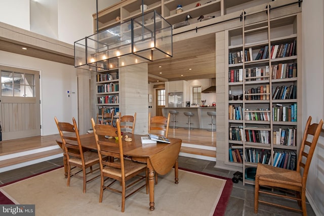 view of dining room