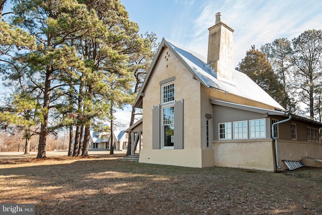 view of rear view of house