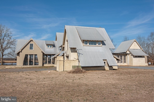 view of back of property