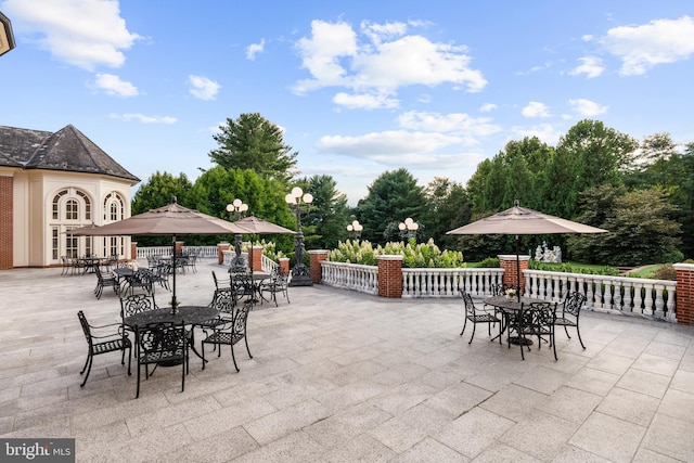 view of patio