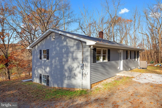 view of side of home