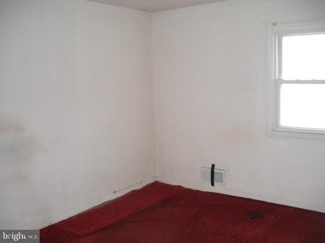 unfurnished room featuring carpet floors and a wealth of natural light