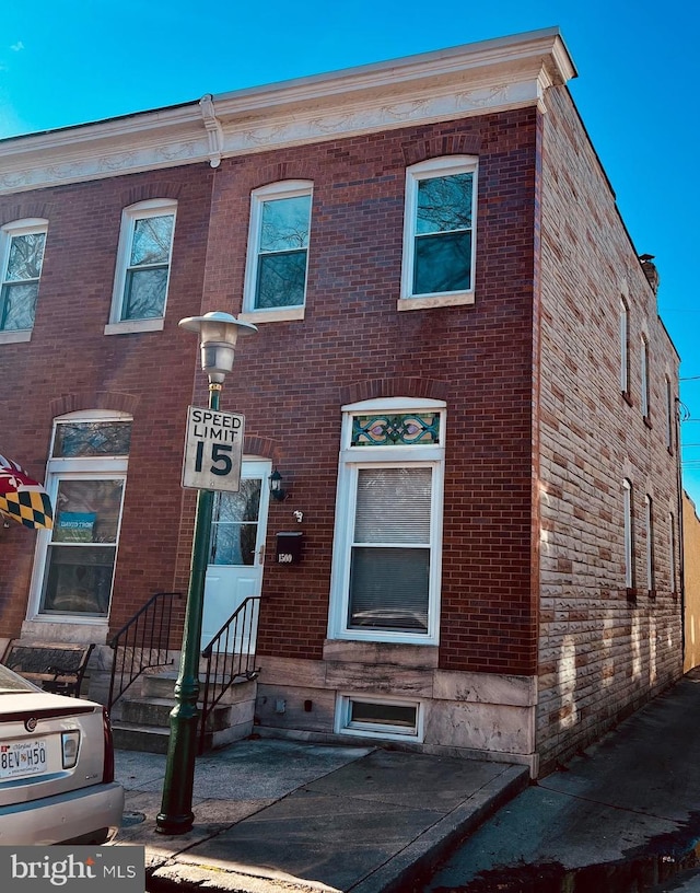 view of townhome / multi-family property