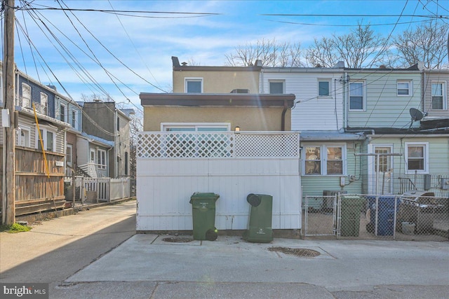 view of townhome / multi-family property