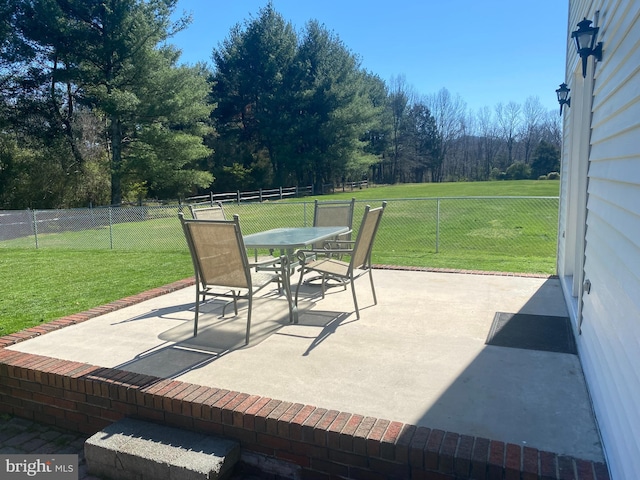 view of patio / terrace