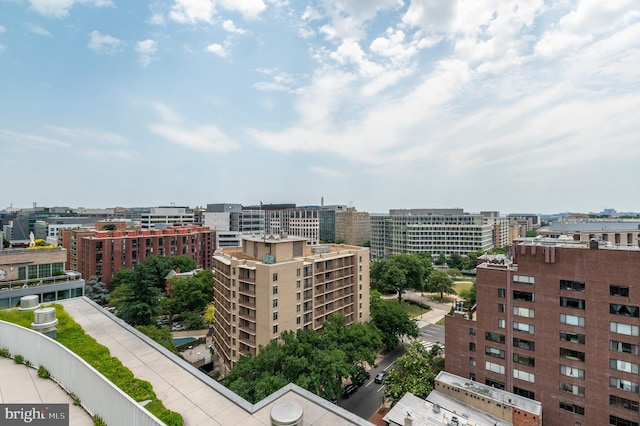 view of property's view of city