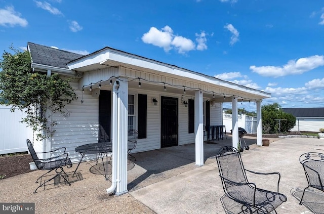 view of patio / terrace