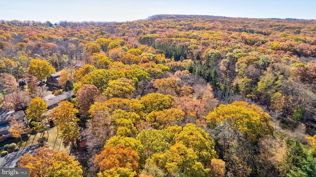 view of drone / aerial view