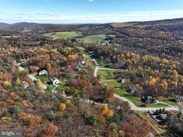 view of birds eye view of property