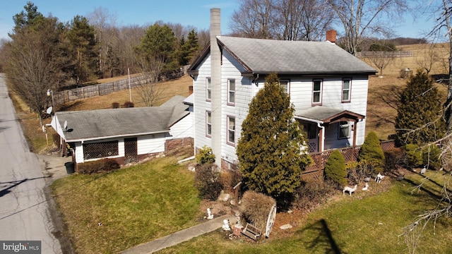 view of birds eye view of property