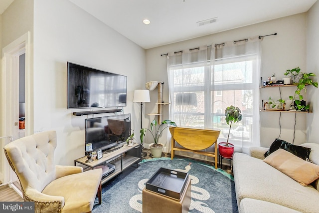 view of living room