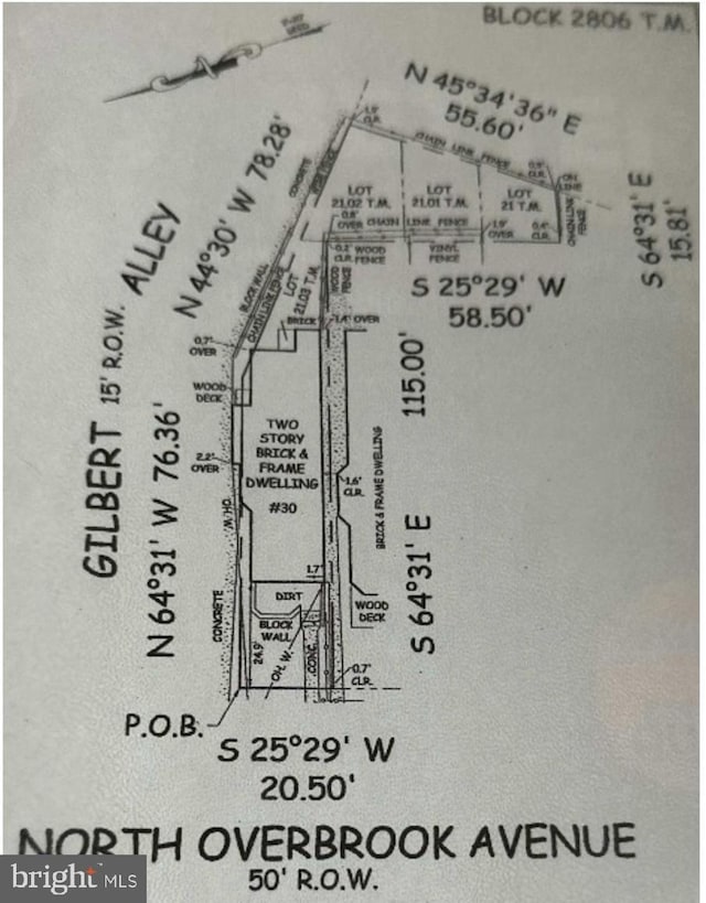 30 N Overbrook Ave, Trenton NJ, 08618 land for sale