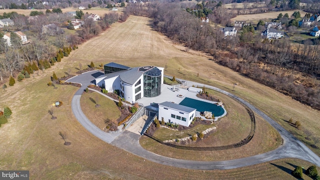 view of birds eye view of property