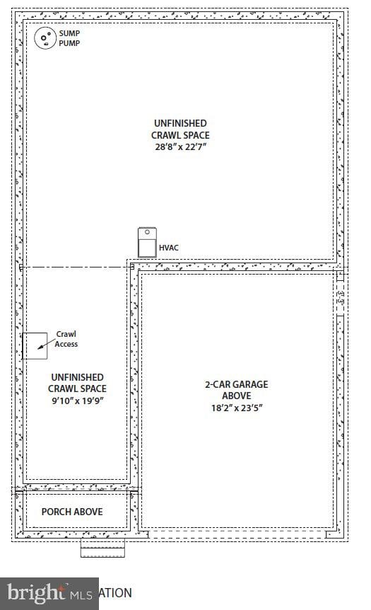 LOT16A Meadow St, Saint Michaels, MD 21663 - view of home floor plan