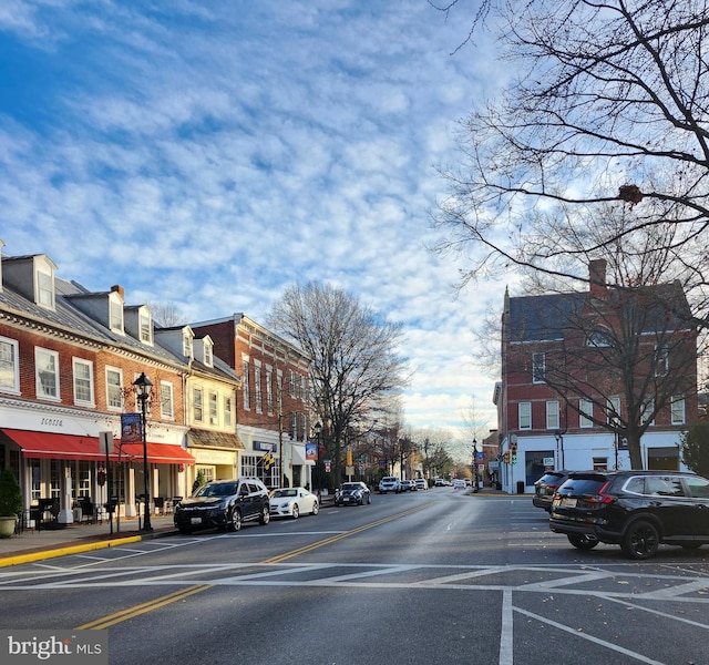 LOT16A Meadow St, Saint Michaels, MD 21663 - view of asphalt road featuring street lighting, a residential view, curbs, and sidewalks