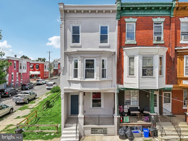 multi unit property featuring brick siding