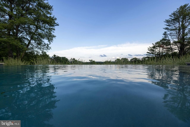 view of water feature