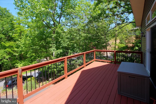 view of deck