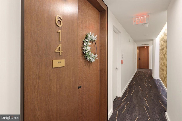 view of hallway