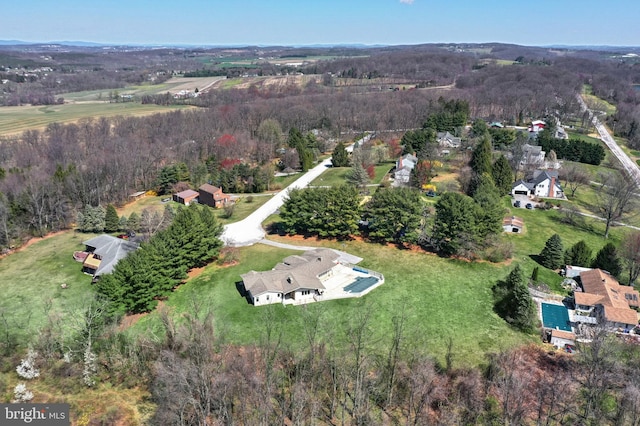 view of birds eye view of property